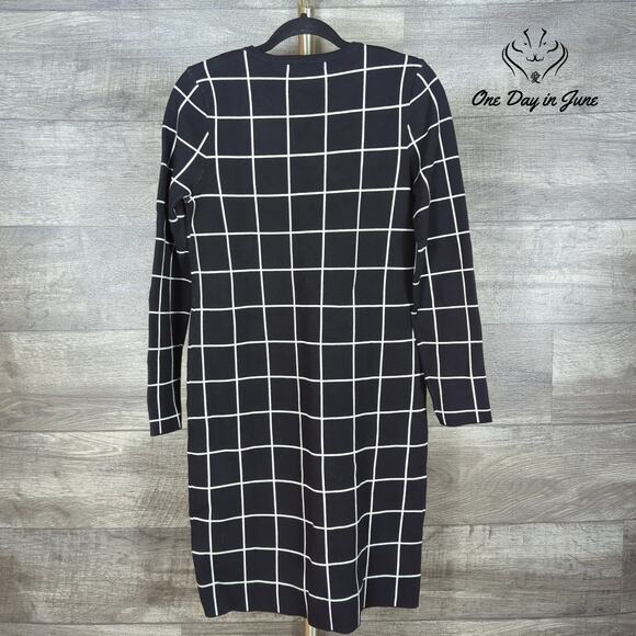 Saks Fifth Avenue Long Sleeve Mini Dress Size S - Picture 2 of 7